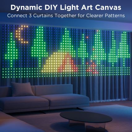 Govee - Guirlande décorative d'extérieur RGB à intensité variable LED/15W/230V IP65 Wi-Fi