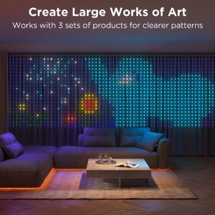 Govee - Guirlande décorative d'extérieur RGB à intensité variable LED/15W/230V IP65 Wi-Fi