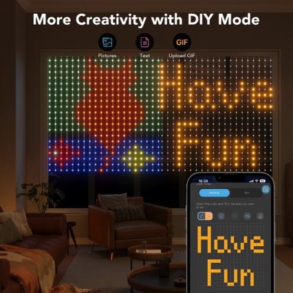 Govee - Guirlande décorative d'extérieur RGB à intensité variable LED/15W/230V IP65 Wi-Fi