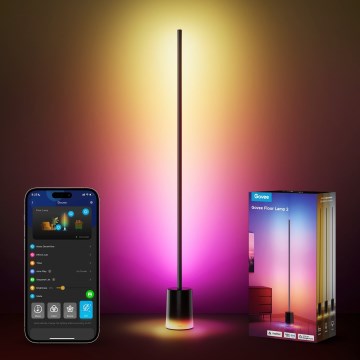 Govee - Lampada da terra dimmerabile a LED Smart MATTER LED RGBICWW 2200-6500K Wi-Fi + telecomando