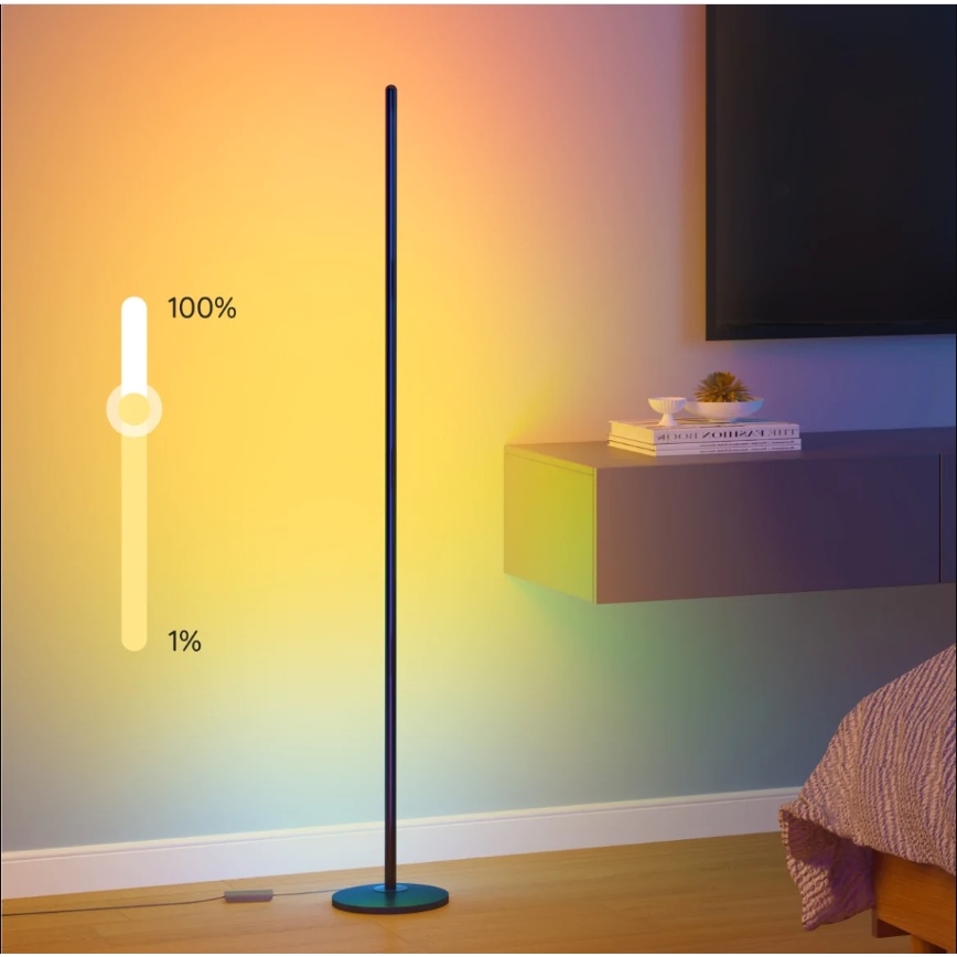 Govee - Lampada da terra dimmerabile LED RGBW LITE MATTER LED/24W/230V Wi-Fi 36 cm