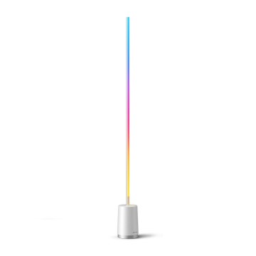 Govee - Lampadaire LED à intensité variable Lyra Smart RGBICWW 2200-6500K Wi-Fi + télécommande