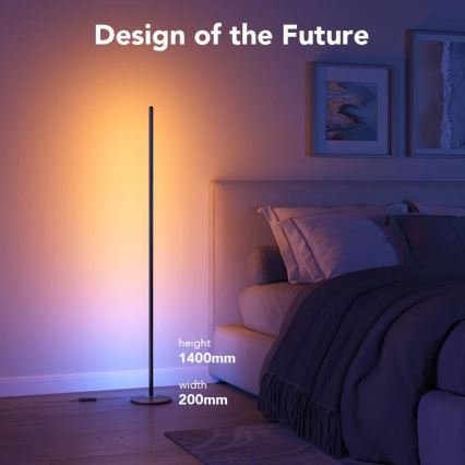 Govee - Lampadaire RGBICW Smart Coin Wi-Fi