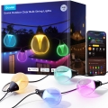 Govee - LED RGBICW Dimmbare Outdoor-Deko-Lichterkette LED/24W/230V IP67 2700-6500K Wi-Fi