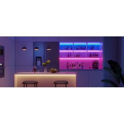 Govee - LED RGBICW Striscia dimmerabile COB 3780 diodi 3m Wi-Fi Matter