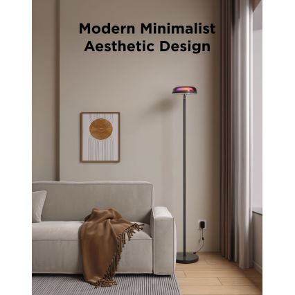 Govee - LED RGBICWW Lampadaire dimmable UPLIGHTER MATTER LED/24W/230V Wi-Fi