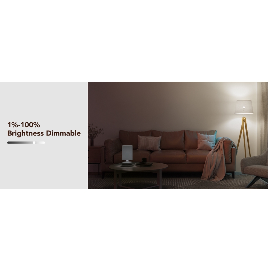 Govee - Ampoule LED RGBWW dimmable Smart MATTER E27/12W/230V 2700-6500K Wi-Fi
