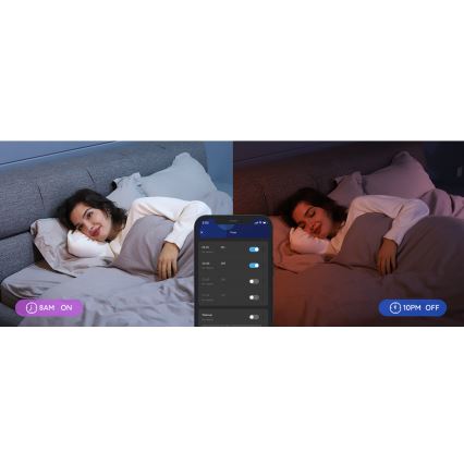 Govee - LED RGBWW Lampadina dimmerabile Smart E27/9W/230V 2700-6500K Wi-Fi