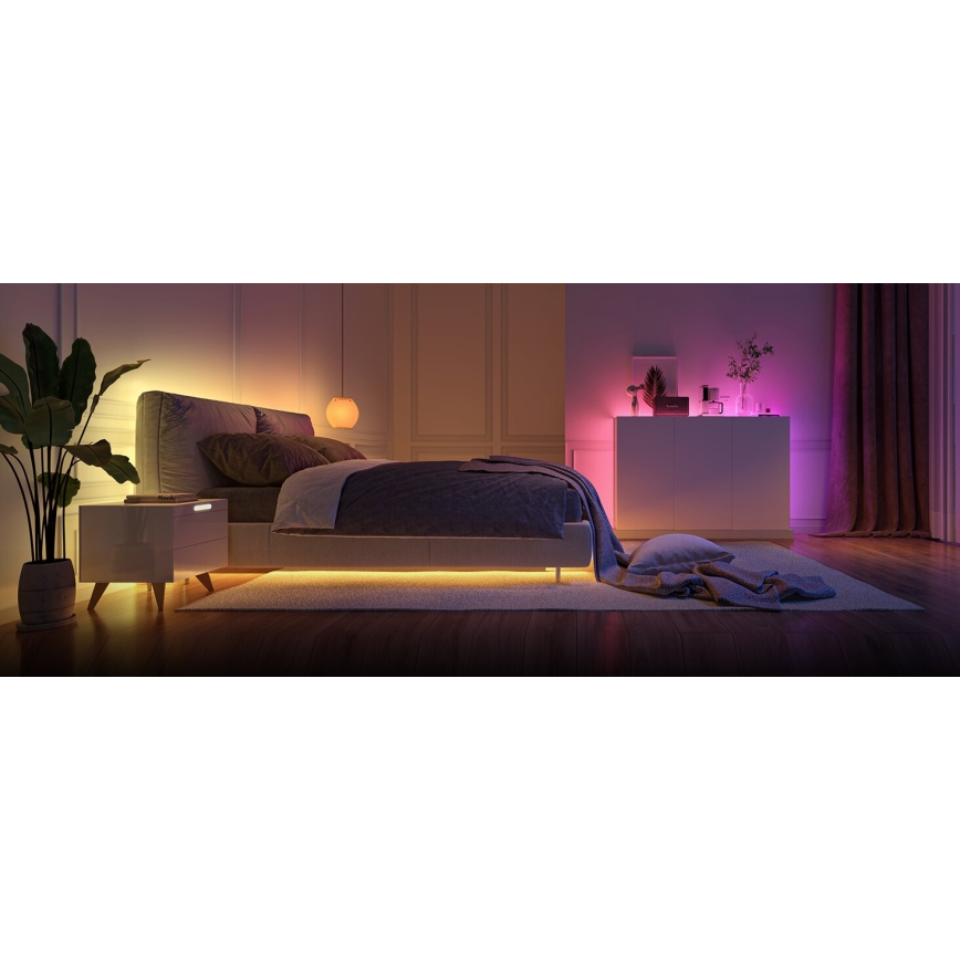 Govee - LED RGBWWIC Striscia dimmerabile Striscia Lampada 2 Pro 5m Wi-Fi Matter