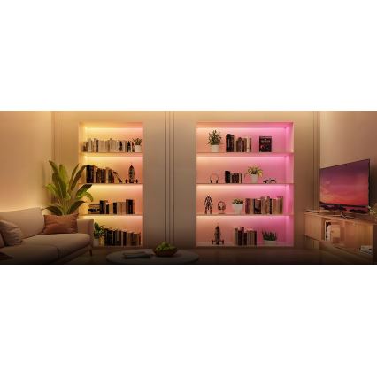 Govee - LED RGBWWIC Striscia dimmerabile Striscia Lampada 2 Pro 5m Wi-Fi Matter