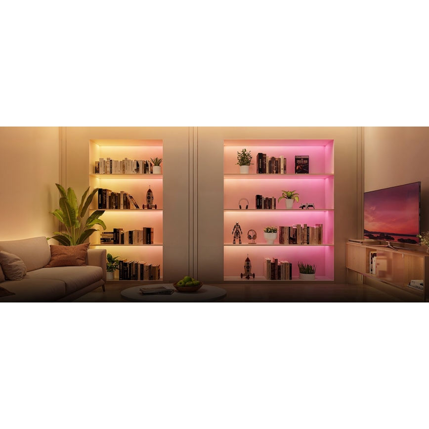 Govee - LED RGBWWIC Striscia dimmerabile Striscia Lampada 2 Pro 5m Wi-Fi Matter
