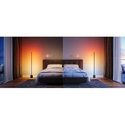Govee - Dimmbare LED-Stehleuchte mit Lautsprecher Pro RGBICWW 2200-6500K Wi-Fi + Fernbedienung