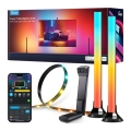 Govee - LOT 2x Rétroéclairage Backlight TV 55-65" SMART LED RGBICW Wi-Fi