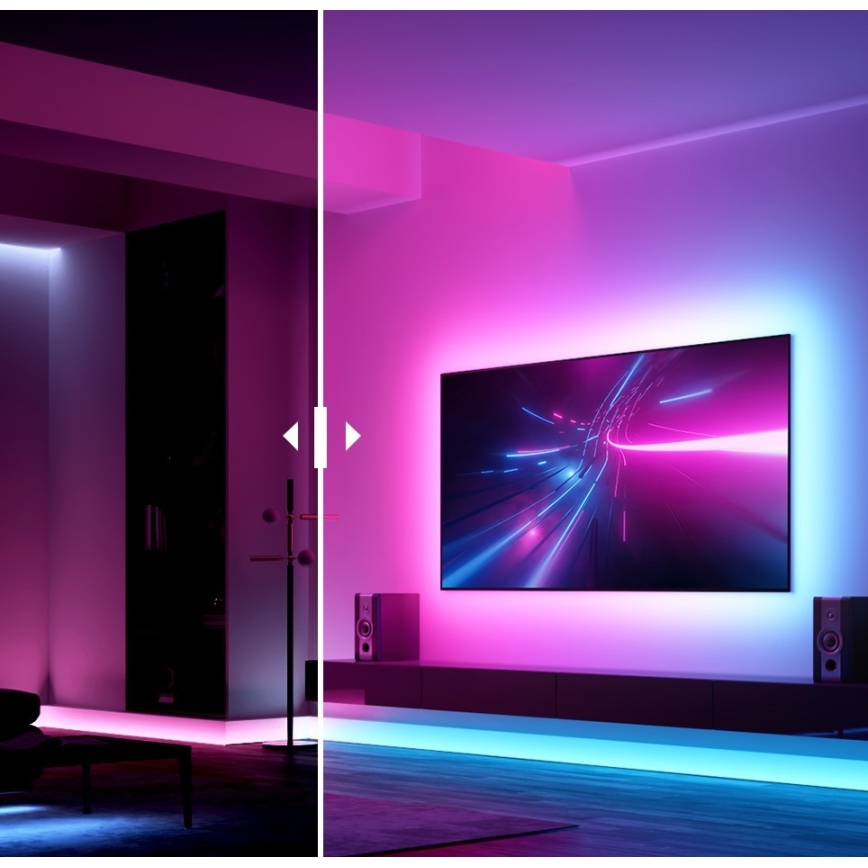Govee - M1 PRO PREMIUM Smart RGBICW+ Striscia LED 2m Wi-Fi Matter