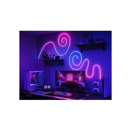 Govee - Neon 2 MATTER pieghevole Striscia LED 5m RGBIC Wi-Fi IP67