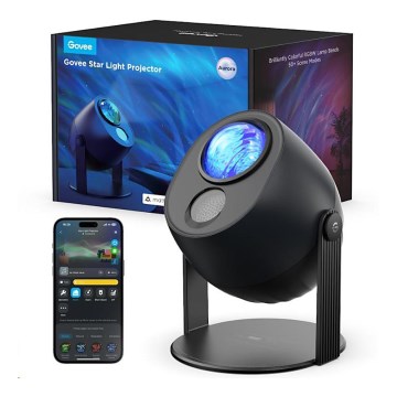 Govee - Proiettore di luce LED RGBW Galaxy Pro Wi-Fi Materia