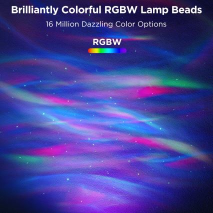 Govee - Projecteur de lumière LED RGBW Galaxy Pro Wi-Fi Matter