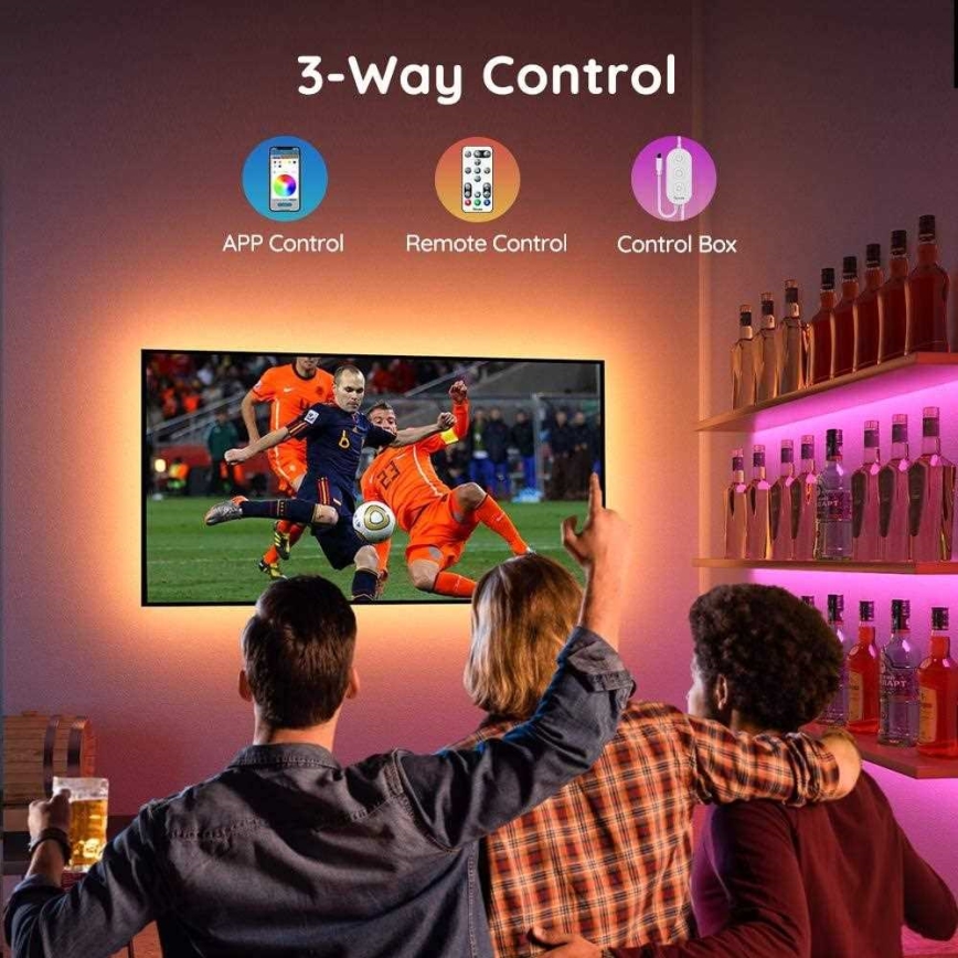 Govee - Rétroéclairage TV 46-60" SMART LED RGB + télécommande