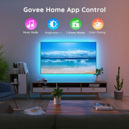 Govee - Rétroéclairage TV 46-60" SMART LED RGB + télécommande