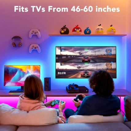 Govee - Rétroéclairage TV 46-60" SMART LED RGB + télécommande