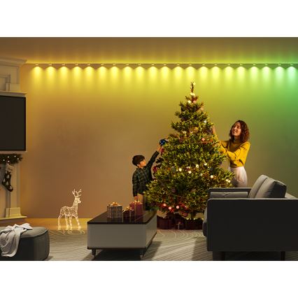 Govee - RGBIC LED Faretti a stringa 3m Wi-Fi