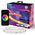 Govee - Ruban connecté LED RGBICW PRO Wi-Fi 5m MATTER - extra résistant