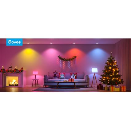 Govee - LED RGBWW dimmbares Leuchtmittel Smart MATTER E27/9W/230V 2700-6500K Wi-Fi