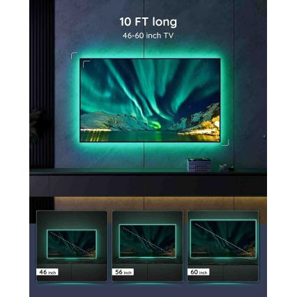 Govee - TV 46-60 SMART-RGB-LED-Hintergrundbeleuchtung