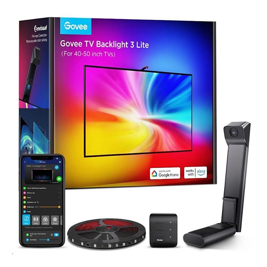 Govee - TV Backlight 3 Lite TV 40-50" SMART LED retroilluminazione RGBICW Wi-Fi IP67 +RC