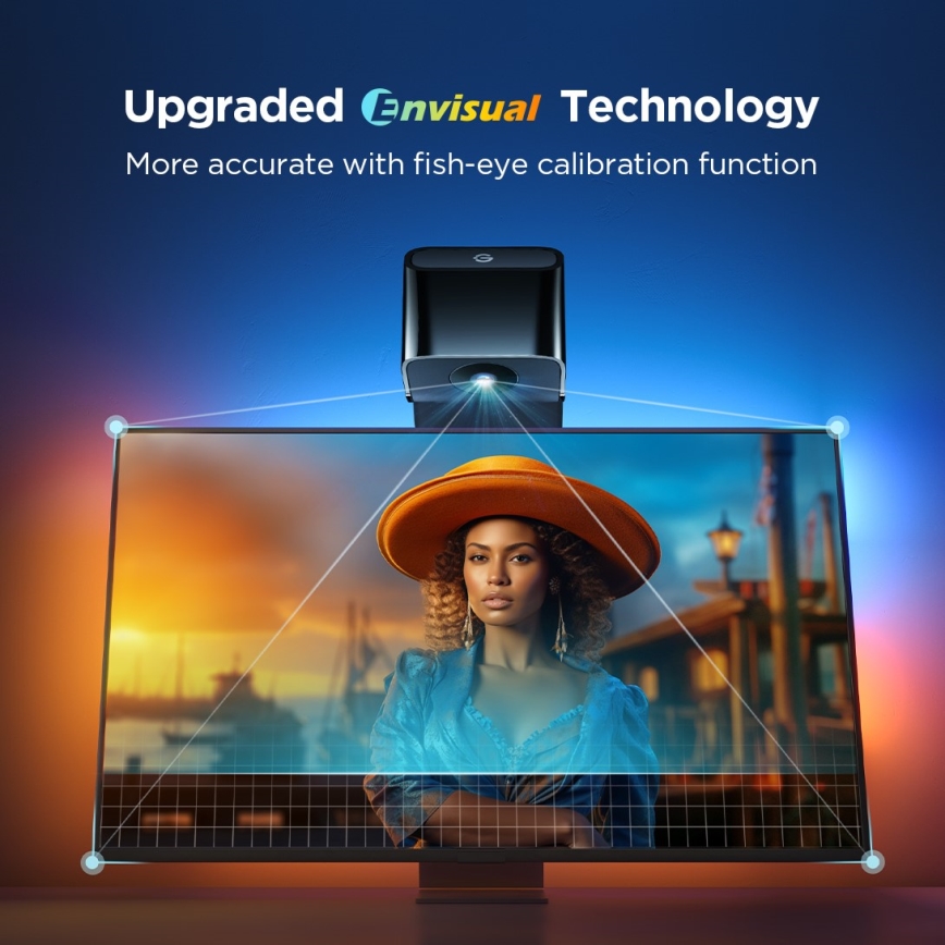 Govee - TV Backlight 3 Lite TV 40-50" SMART LED retroilluminazione RGBICW Wi-Fi IP67 +RC