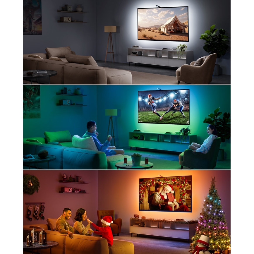 Govee - TV Backlight 3 Lite TV 40-50" SMART LED retroilluminazione RGBICW Wi-Fi IP67 +RC