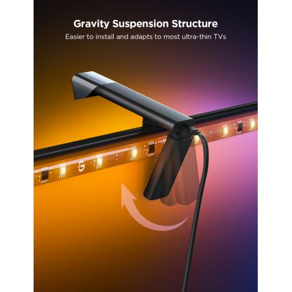 Govee - TV Backlight 3 Lite TV 55-65" SMART LED rétroéclairage RGBICW Wi-Fi IP67 + télécommande