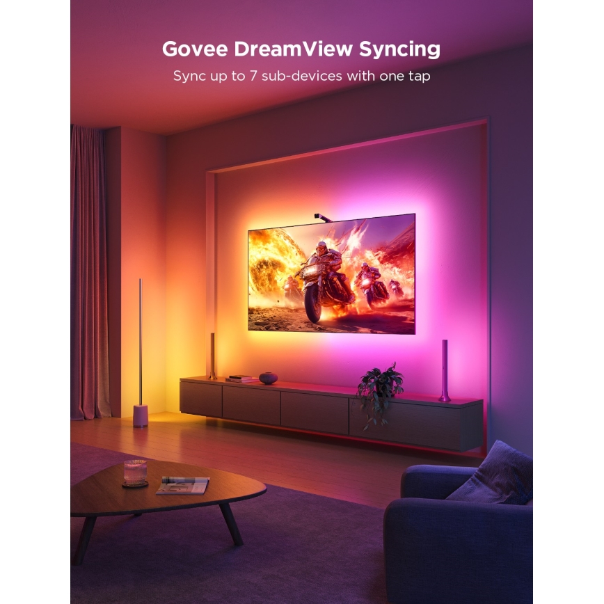 Govee - TV Backlight 3 Lite TV 75-85" SMART LED rétroéclairage RGBICW Wi-Fi IP67