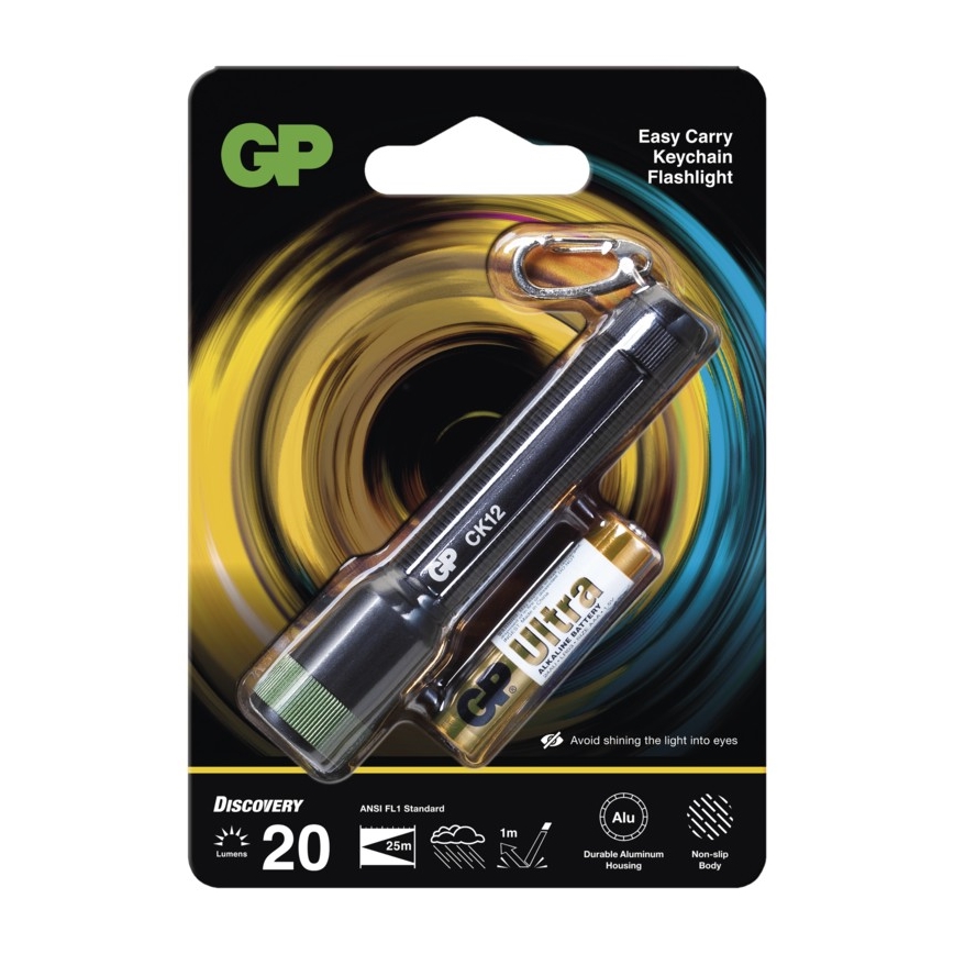 GP LED Torcia DISCOVERY CK12 LED/1xAAA
