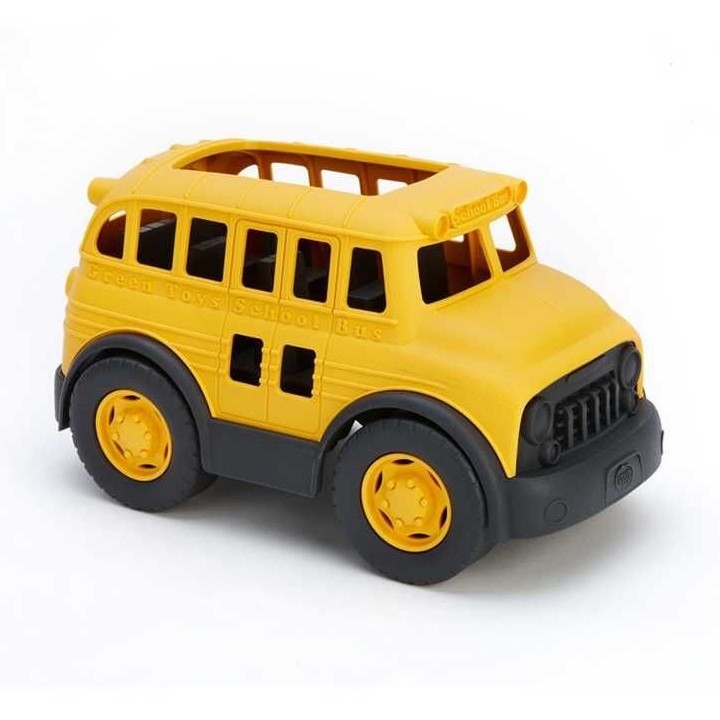 Green Toys - Bus scolaire jaune/noir