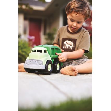 Green Toys - Recycling-Müllwagen grün