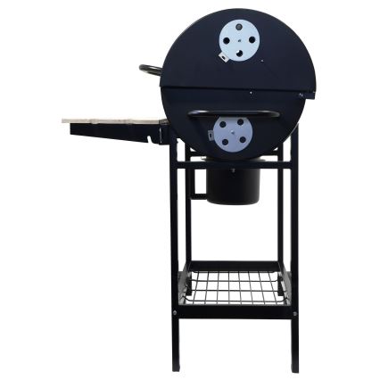 Griglia a carbone nero/legno