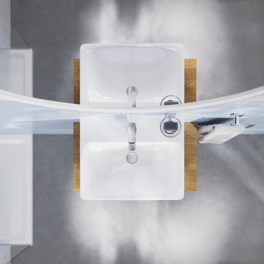 GROHE 1018610000 - Waschtischarmatur DICE S, Hochglanz-Chrom