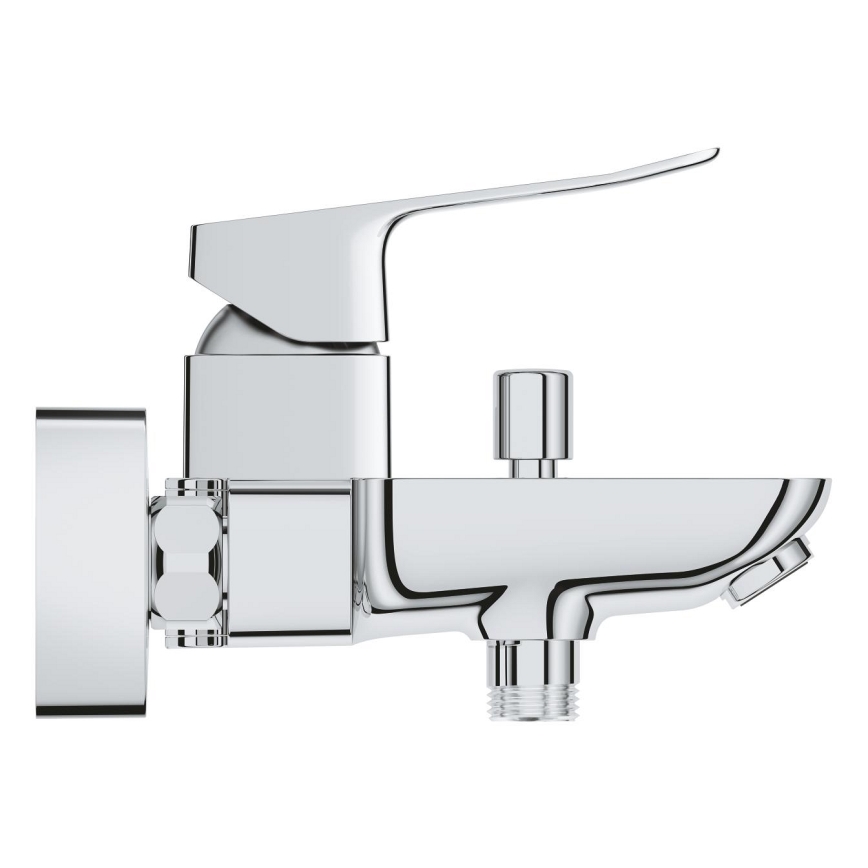 GROHE 1018720000 - Mitigeur de baignoire DICE, finition chrome brillant