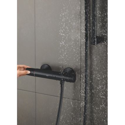 GROHE 1022172432 - Miscelatore termostatico per doccia PRECISION TREND nero