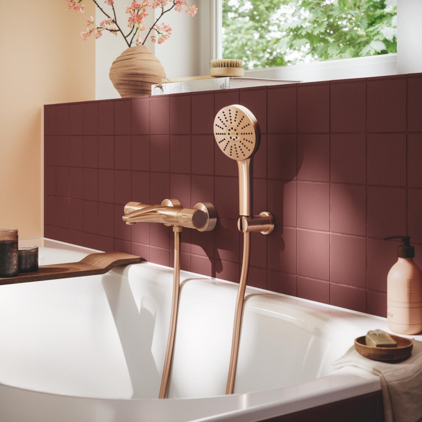 GROHE 134863DL00 - Doccetta a mano VITALIO JOY+ 120 mm, rame spazzolato