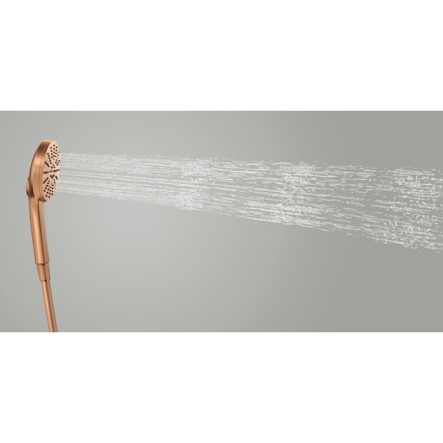 GROHE 134863DL00 - Douchette à main VITALIO JOY+ 120 mm, finition cuivre brossé