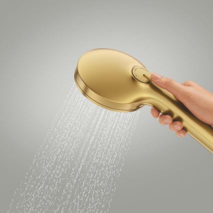 GROHE 134863GN00 - Handbrause VITALIO JOY+ 120 mm, gebürstetes Gold