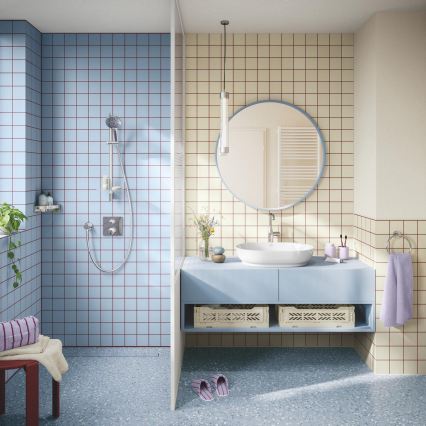 GROHE 1348660000 - Set doccia VITALIO JOY+ 120 mm cromo lucido