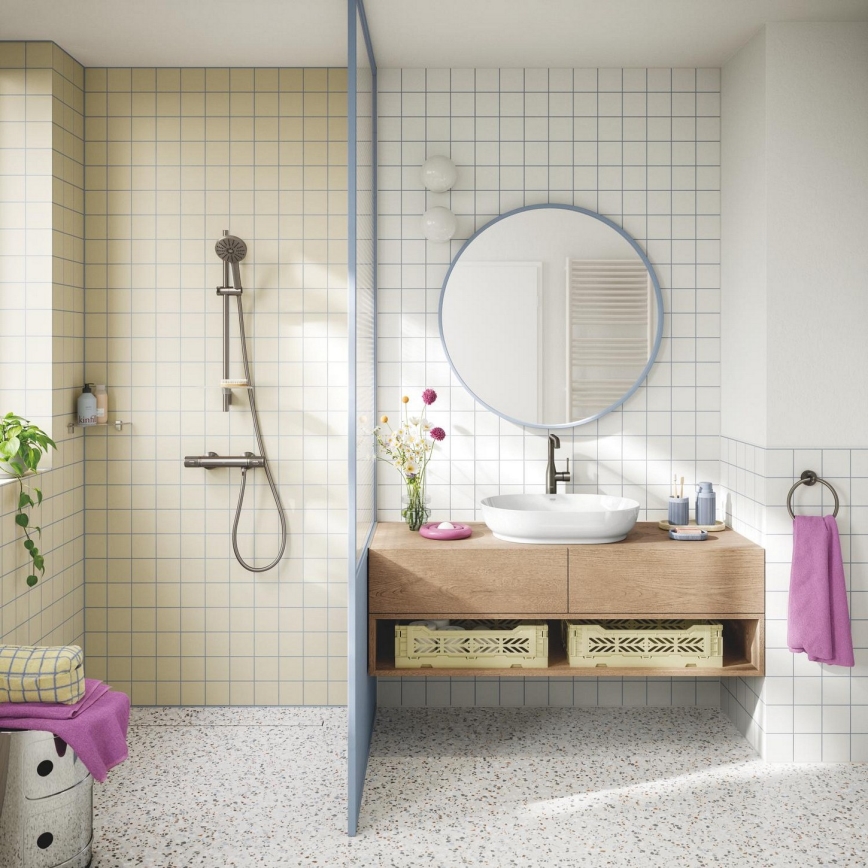 GROHE 134866AL00 - Ensemble de douche VITALIO JOY+ 120 mm graphite