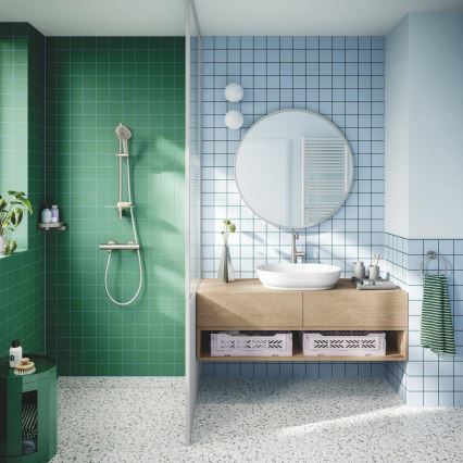 GROHE 134866DC00 - Ensemble de douche VITALIO JOY+ 120 mm chrome mat