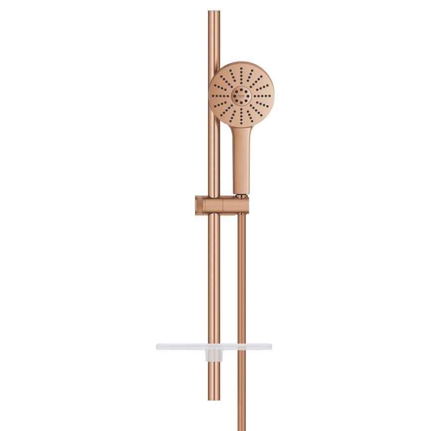 GROHE 134866DL00 - Ensemble de douche VITALIO JOY+ 120 mm, finition cuivre