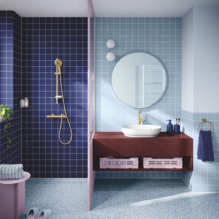 GROHE 134866GN00 - Duschset VITALIO JOY+ 120 mm, goldfarben