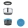 GROHE 13929000 - Perlator M 24 × 1, glänzender Chrom