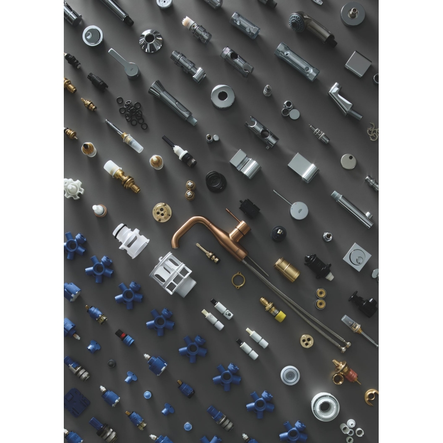 GROHE 1411600M - DN 15 Check Valve, Polished cromo